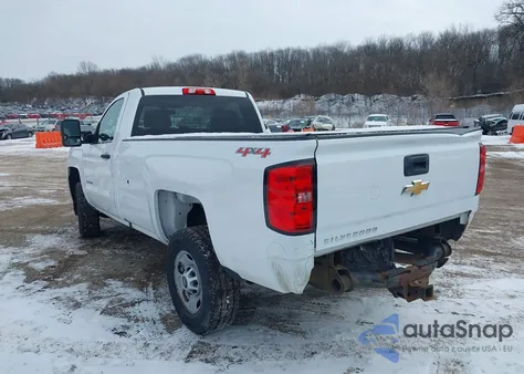 2017 Chevrolet Silverado 2500Hd Wt z USA, uszkodzony, nr VIN 1GC0KUEG5HZ177111